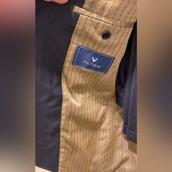 Via Italia suit. Italian size 40R - Picture 2 of 5